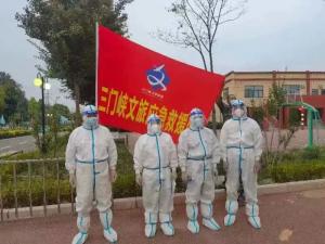 市文旅集團一線戰(zhàn)“疫”之：北方游船員工化身“大白”，守護隔離點群眾安全